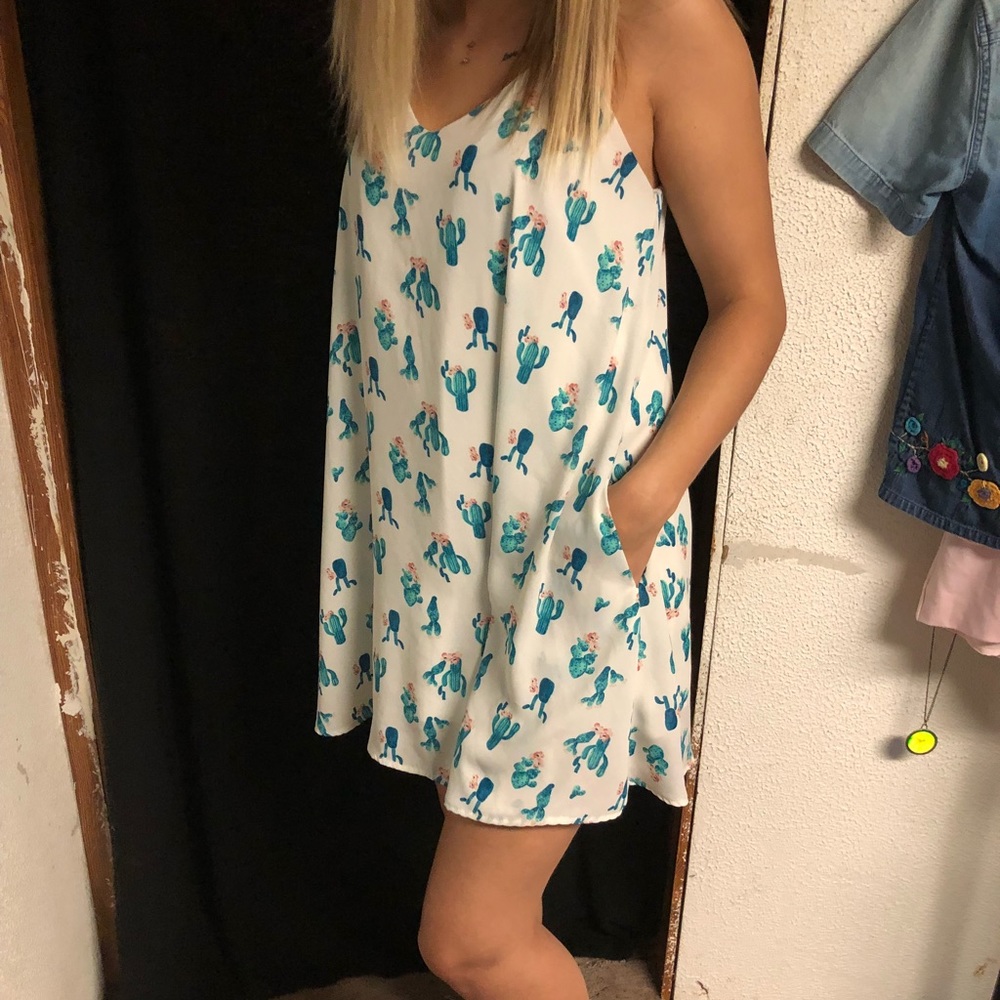 Cactus Dress with pockets